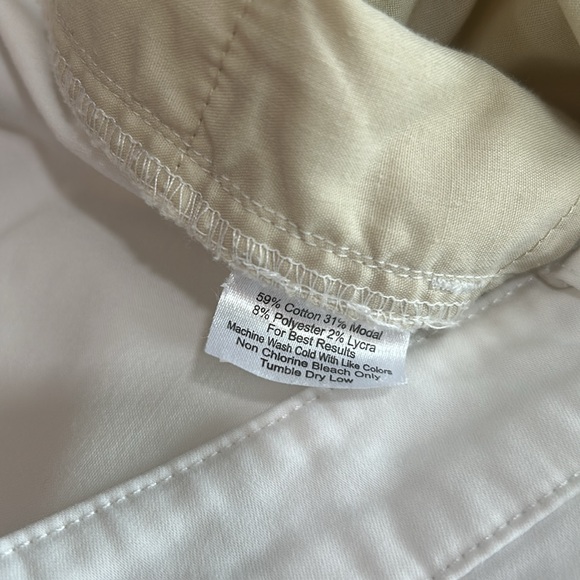 PETER MILLAR WOMENS STRAIGHT GOLF PANTS MID RISE WHITE LIGHTWEIGHT SIZE 10 - Picture 9 of 11